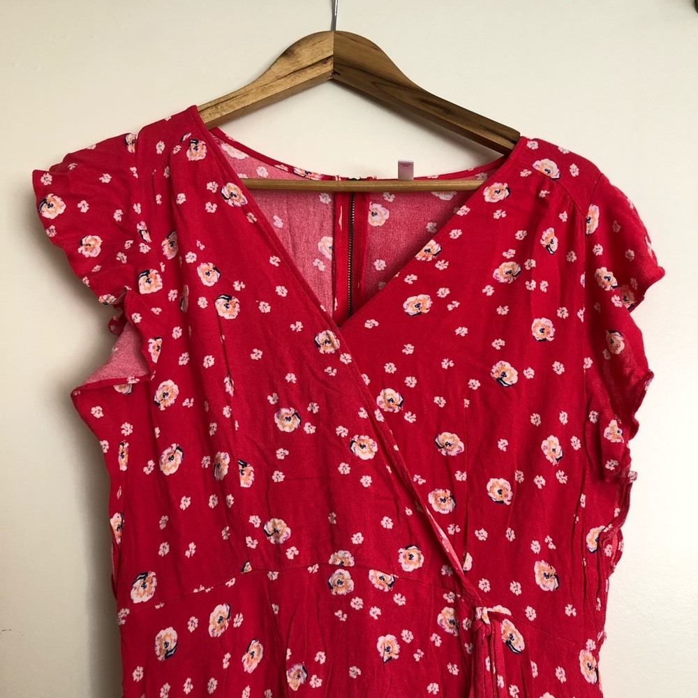 Xhilaration floral dress size large